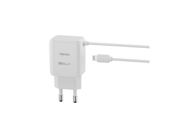 [아이폰 일체형 충전기 고속 군대 정품] 인기 폭발 요이치 라울 2세대 18W 일체형 고속충전 케이블 8핀